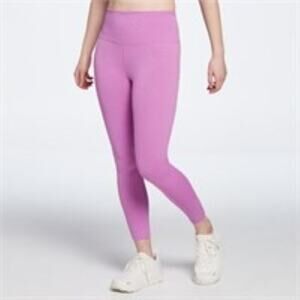 NWT‎ CALIA Women's Essential Jacquard 7/8 Legging Lilac Fields XS